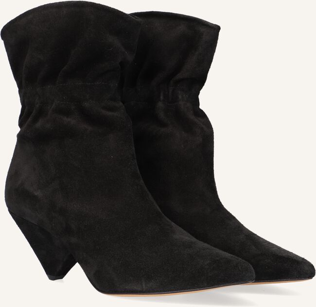 Zwarte TORAL Enkellaarsjes LENA Zwarte TORAL Enkellaarsjes LENA - large