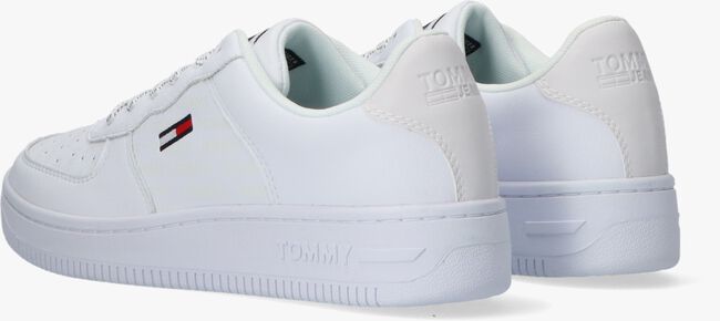 Witte TOMMY HILFIGER Lage sneakers WMNS REFLECTIVE BASKET - large