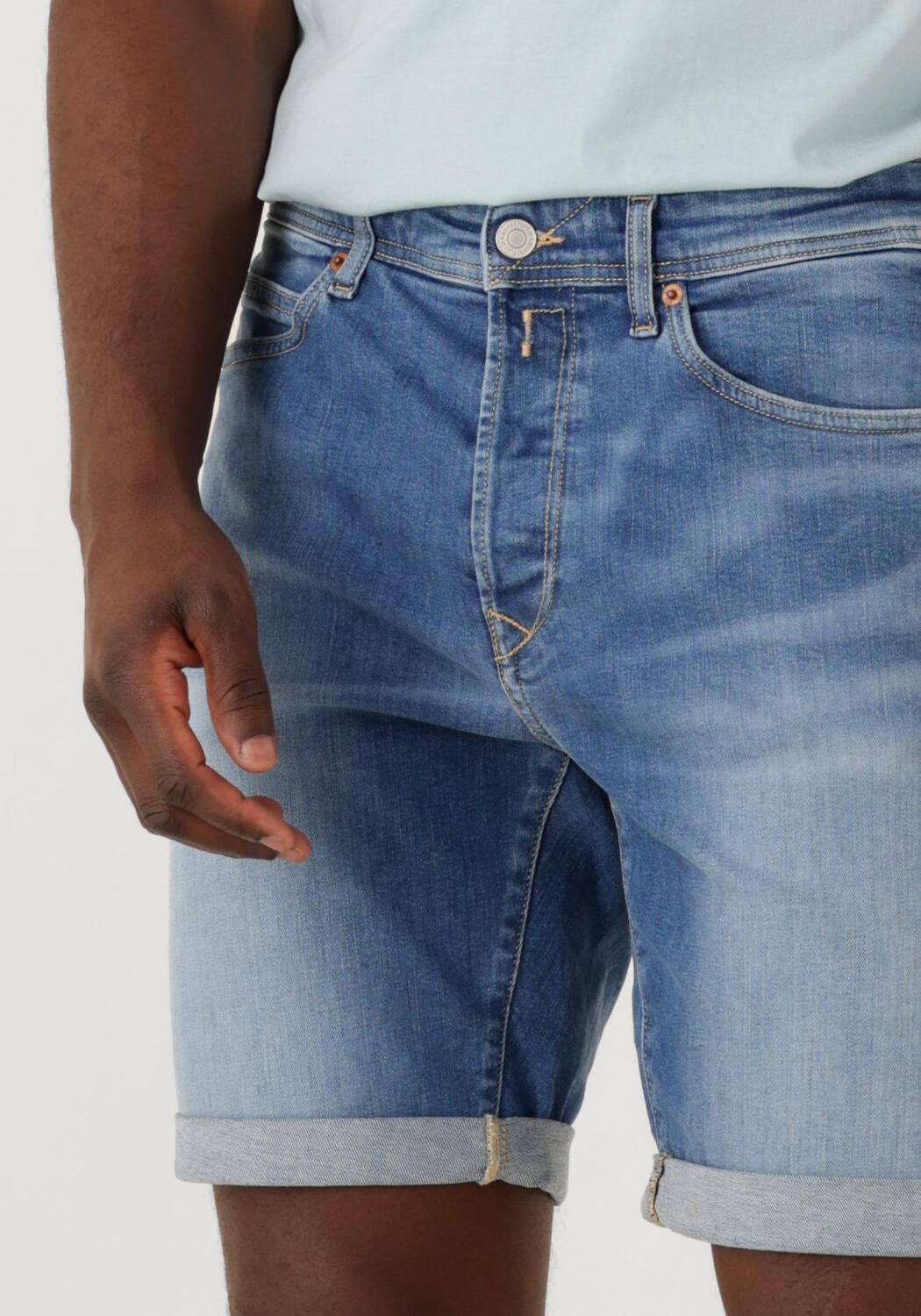 REPLAY Heren Jeans Rbj.981 Short Blauw