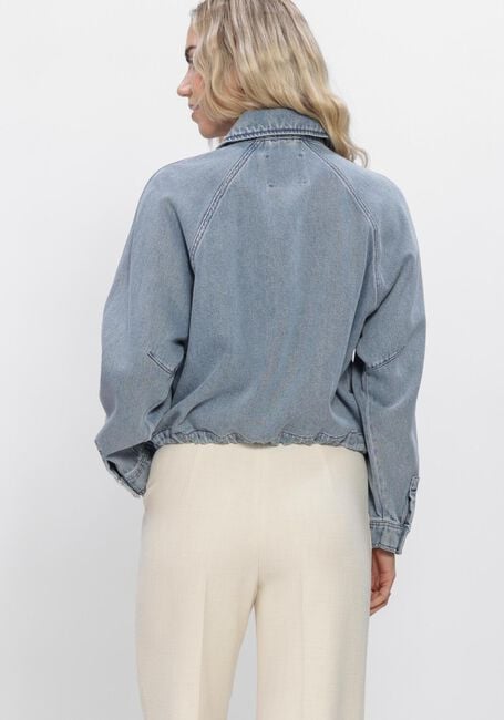 Blauwe SECOND FEMALE Spijkerjas RIO DENIM JACKET - large