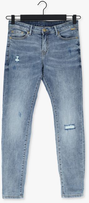 Blauwe SUMMUM Slim fit jeans TAPERED JEANS RAIN DENIM - large