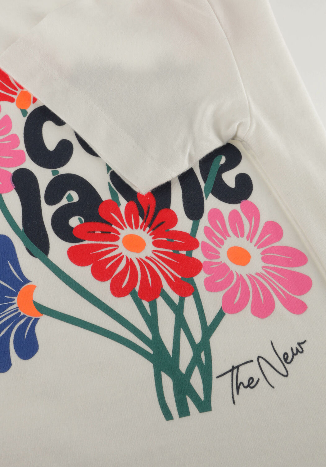 Gebroken wit THE NEW T-shirt TNSANDRA - large