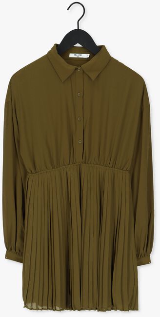 Groene NA-KD Mini jurk PLEATED MINI DRESS - large