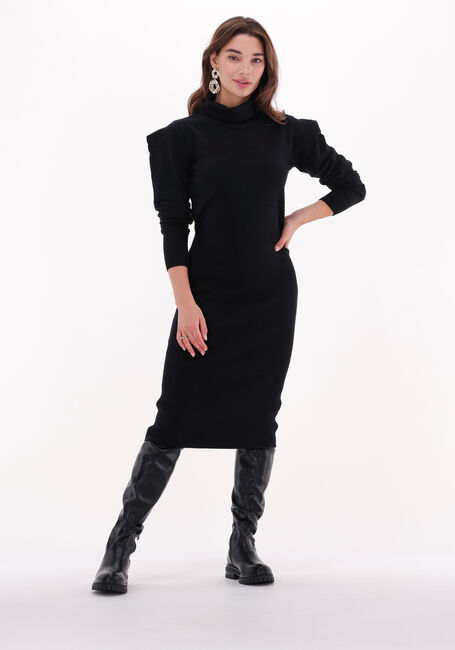 Zwarte SILVIAN HEACH Maxi jurk LONG DRESS HEPPOK - large