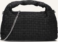 Zwarte NÚNOO Schoudertas DANDY BRAIDED WASHED Zwarte NÚNOO Schoudertas DANDY BRAIDED WASHED - medium