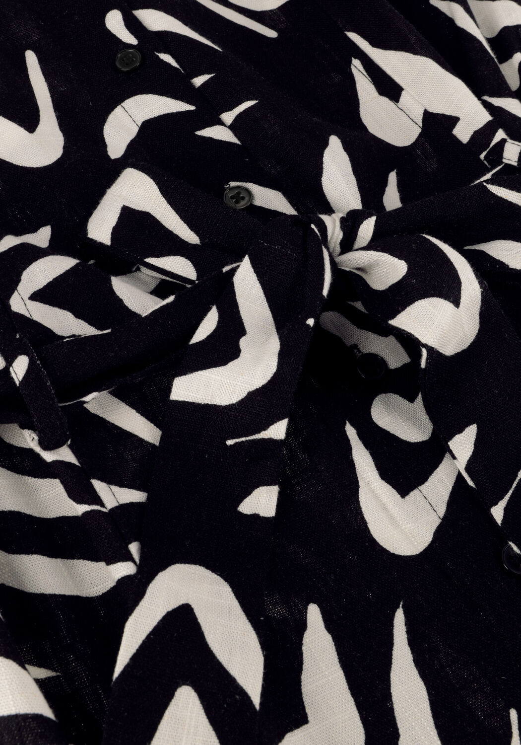 Zwarte OBJECT Midi jurk OBJEMIRA TILDA L/S DRESS - large