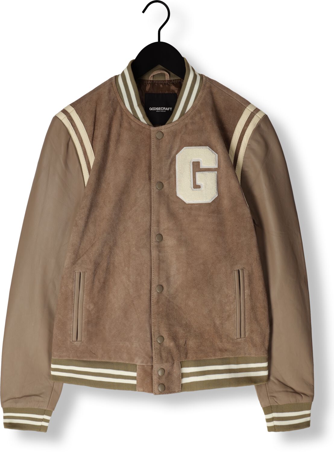 GOOSECRAFT Heren Jassen Gc Melrose Bomber Beige