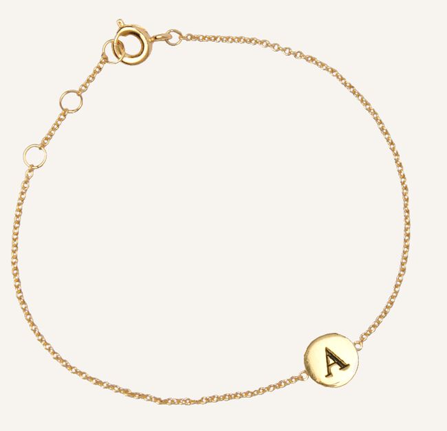 Gouden ATLITW STUDIO Armbanden CHARACTER BRACELET LETTER GOLD Gouden ATLITW STUDIO Armbanden CHARACTER BRACELET LETTER GOLD - large