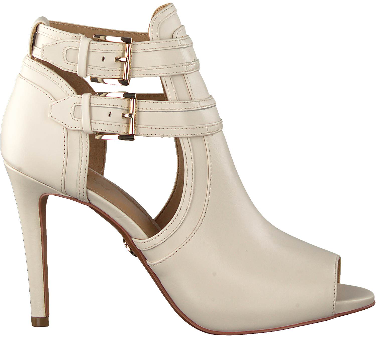 michael kors agnes open toe booties