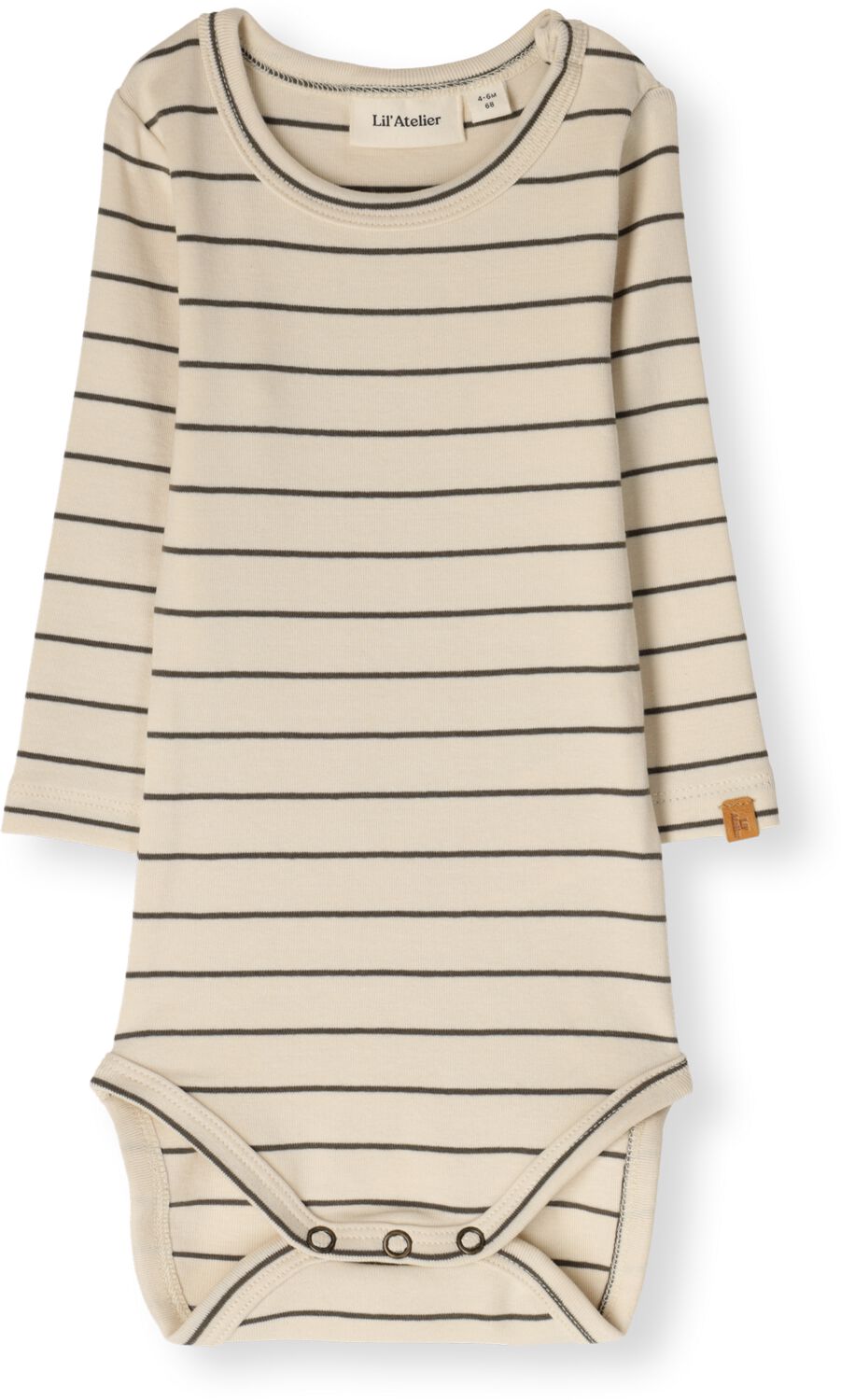 LIL' ATELIER Baby Rompers Nbmgeo Lim Ls Slim Body Lil Wit