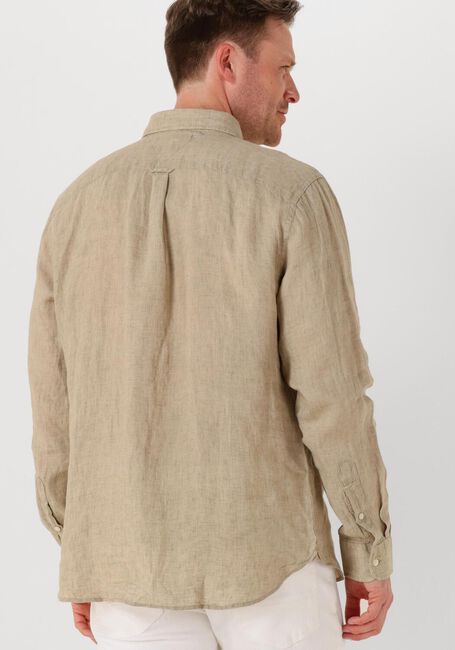 Beige TOMMY HILFIGER Casual overhemd PIGMENT DYED LI SOLID RF SHIRT - large