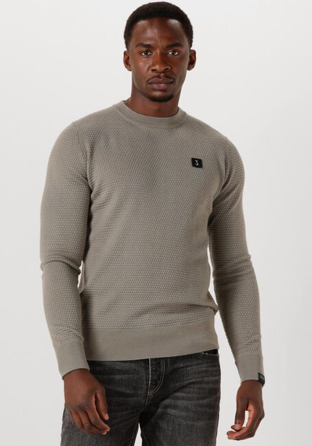 Groene BUTCHER OF BLUE Trui STRUCTURE CREW - large