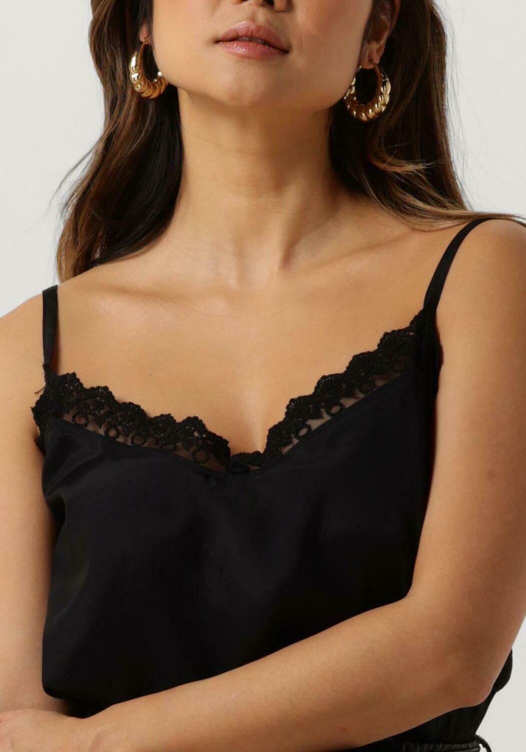 LOLLYS LAUNDRY Dames Tops & T-shirts Vianell Top Sl Zwart