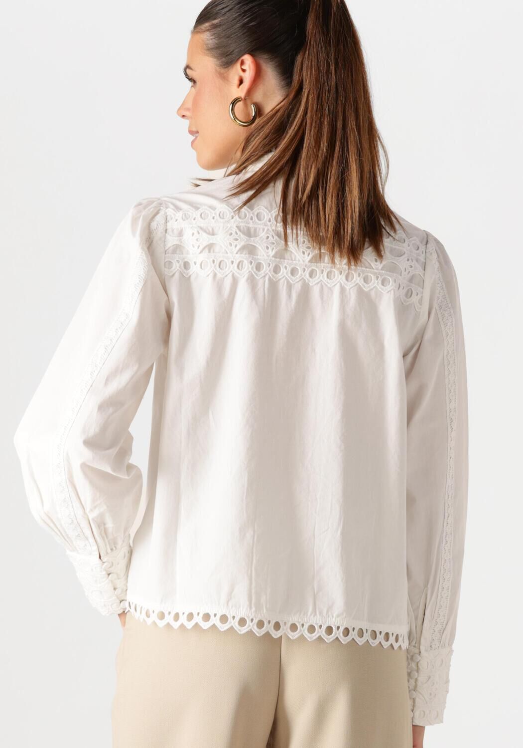 Y.A.S. Dames Blouses Yasjane Ls Shirt S. Wit