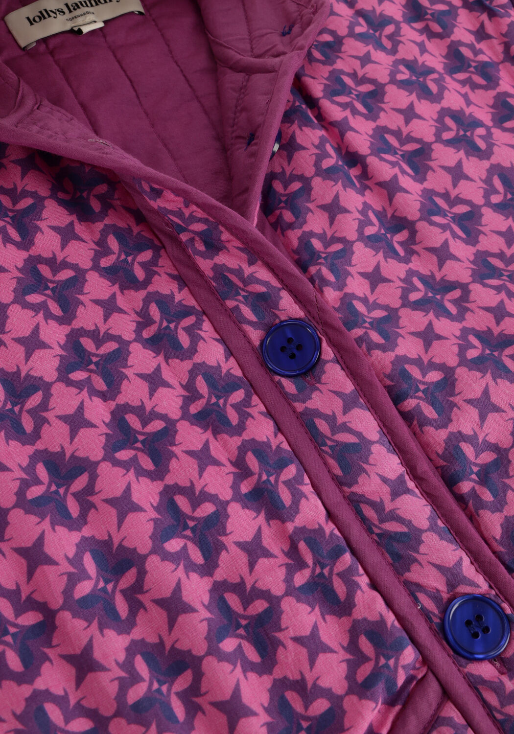 Paarse LOLLYS LAUNDRY Jack ROME JACKET - large