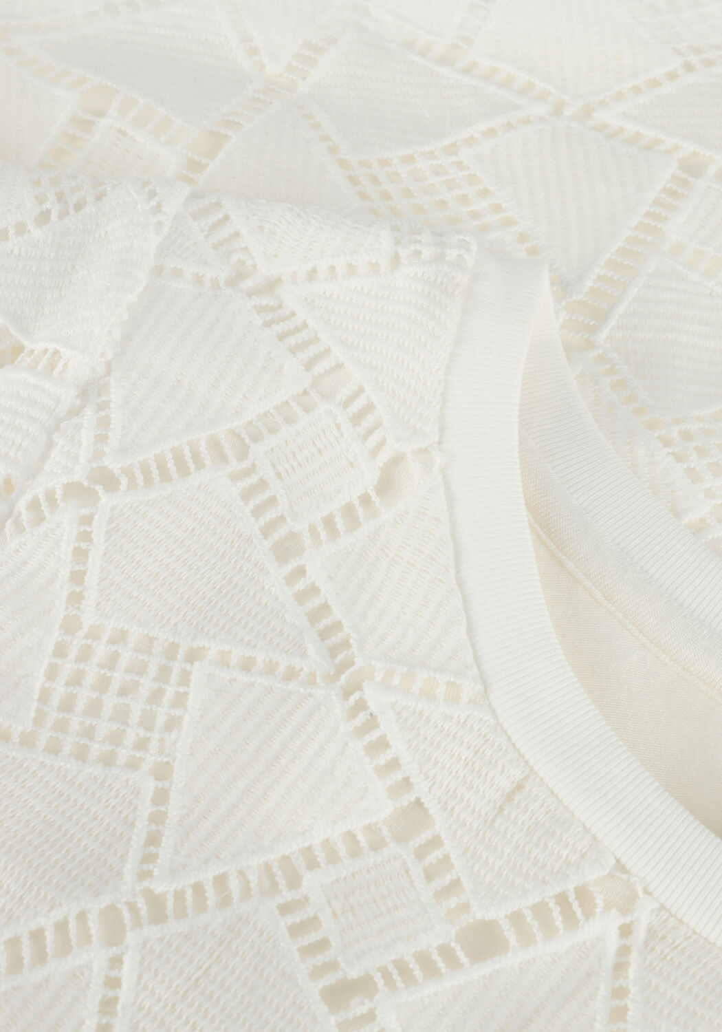 Gebroken wit AI&KO T-shirt LIANNA PES 519 G - large