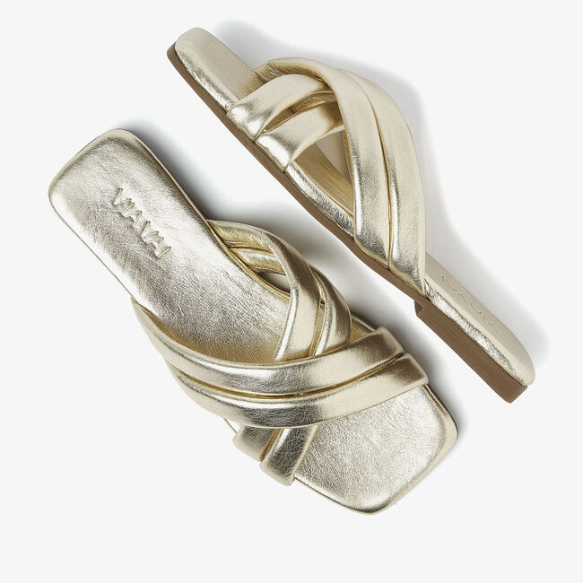Gouden VIA VAI Slippers KIKI LOT - large