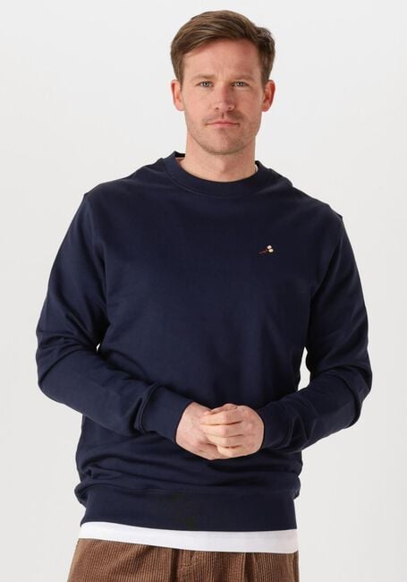 Donkerblauwe STR&Oslash;M Clothing Trui SWEATER - large