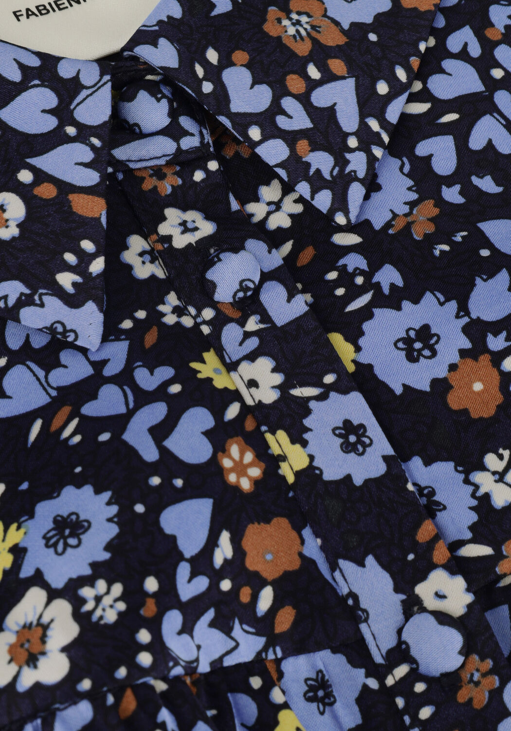 Donkerblauwe FABIENNE CHAPOT Midi jurk NOA DRESS 126 - large