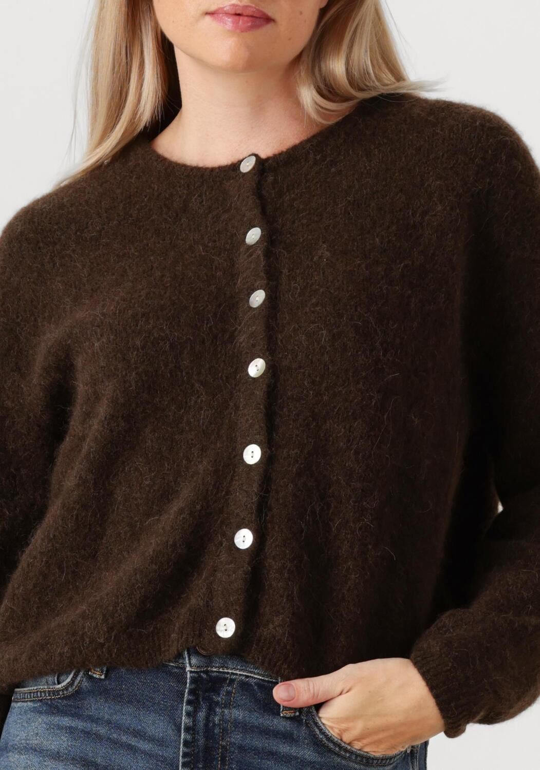 AMERICAN VINTAGE Dames Truien & Vesten Vitow Cardigan Bruin