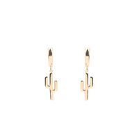 Goudkleurig ATLITW STUDIO Oorbellen SOUVENIR EARRINGS CACTUS Goudkleurig ATLITW STUDIO Oorbellen SOUVENIR EARRINGS CACTUS - medium