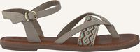 Taupe TOMS Platte sandalen WM LEXIE SAND - medium