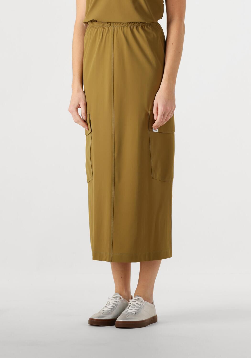 PENN & INK Dames Rokken Skirt Khaki