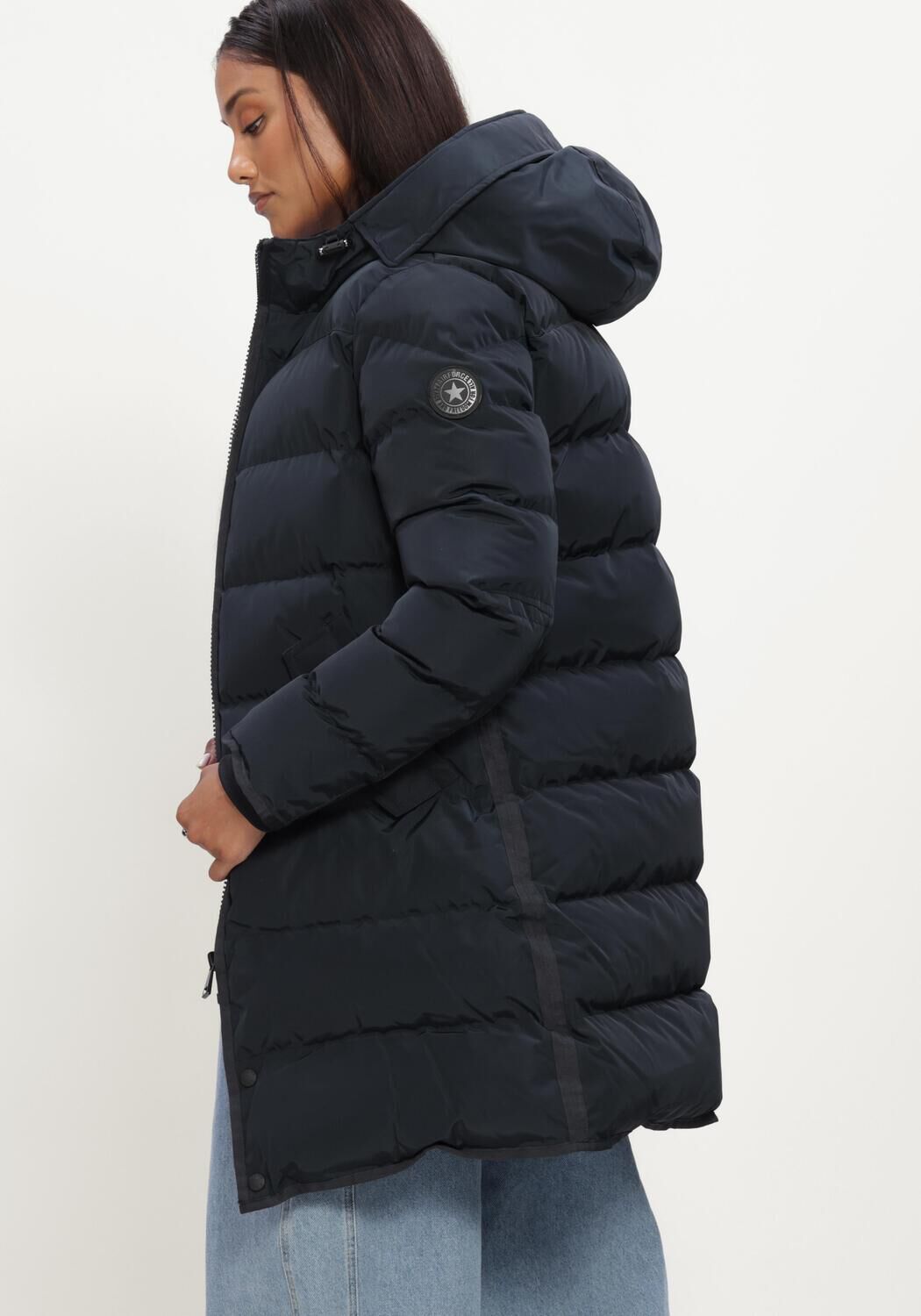 Donkerblauwe AIRFORCE Gewatteerde jas JADE JACKET - large