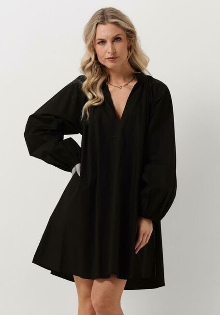 Zwarte NOTRE-V Mini jurk NV-DAYO MINI DRESS - large