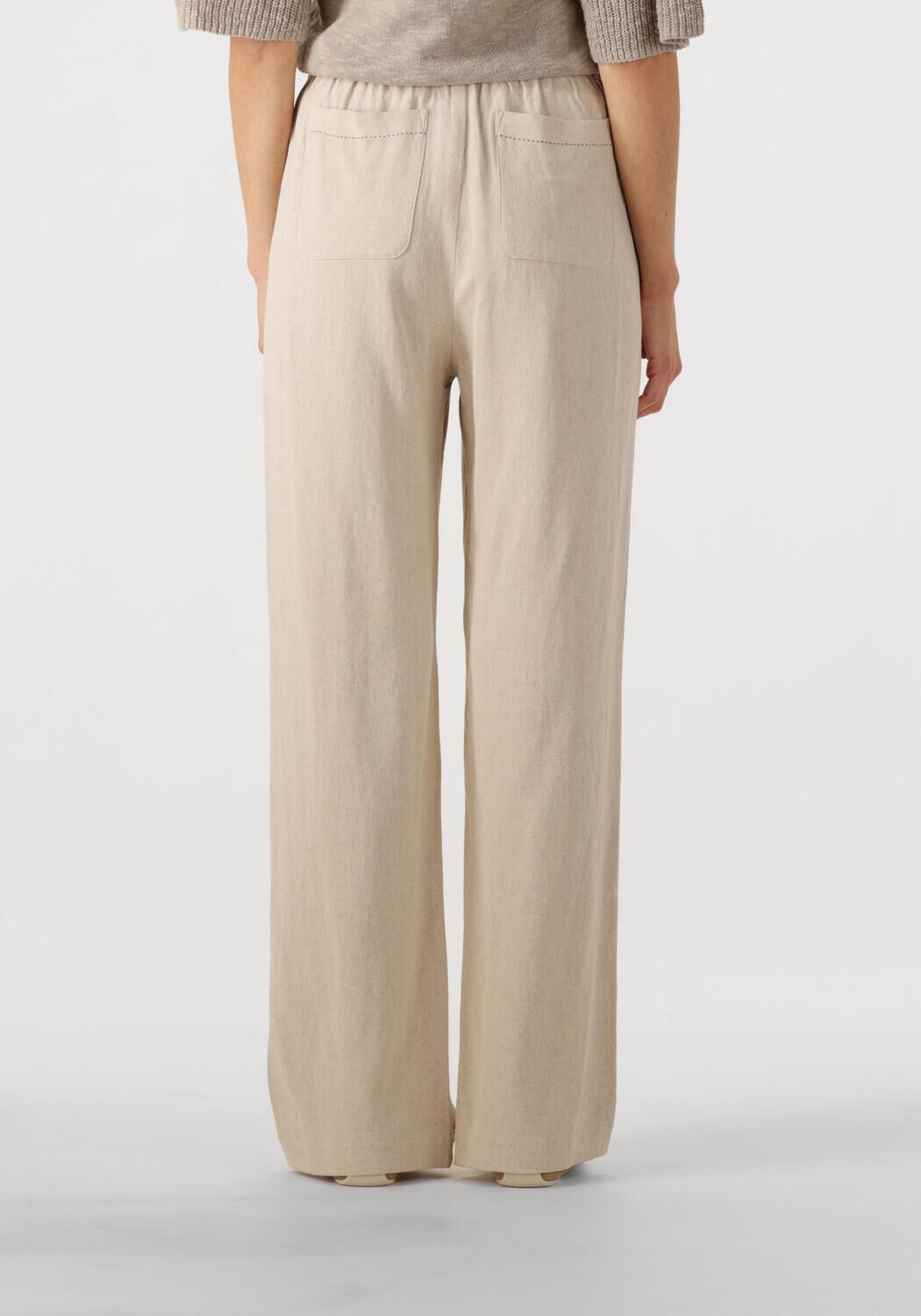 MOS MOSH Dames Broeken Mmhelin Jolene Pant Beige