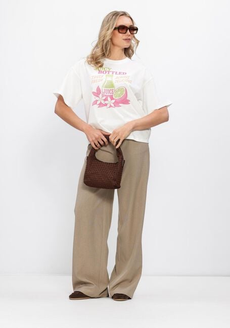 Grijze YDENCE Wijde broek PANTS YADE TALL - large