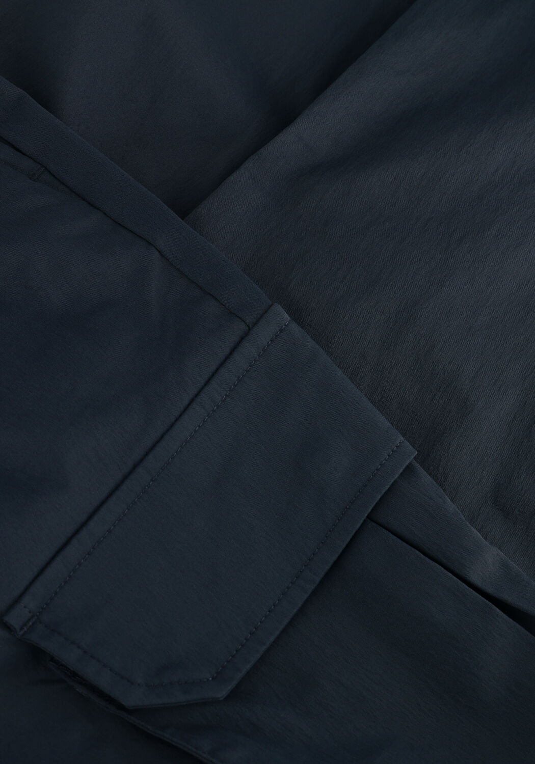 Donkerblauwe PURE PATH Cargobroeken CARGO PANTS WITH CORDS - large