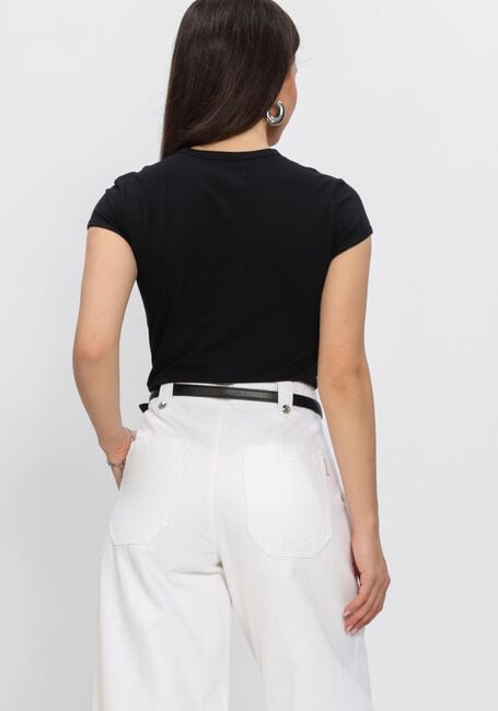 Zwarte CALVIN KLEIN T-shirt SS GRAPHIC LOGO BABY TEE - large