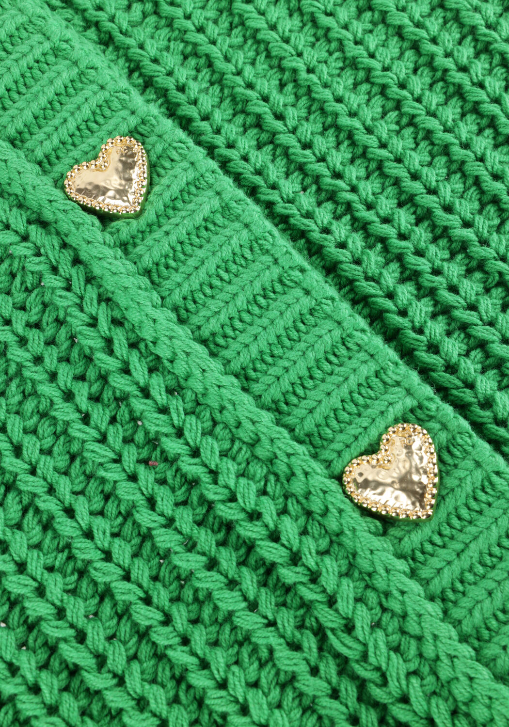 Groene FABIENNE CHAPOT Vest SUN CARDIGAN - large