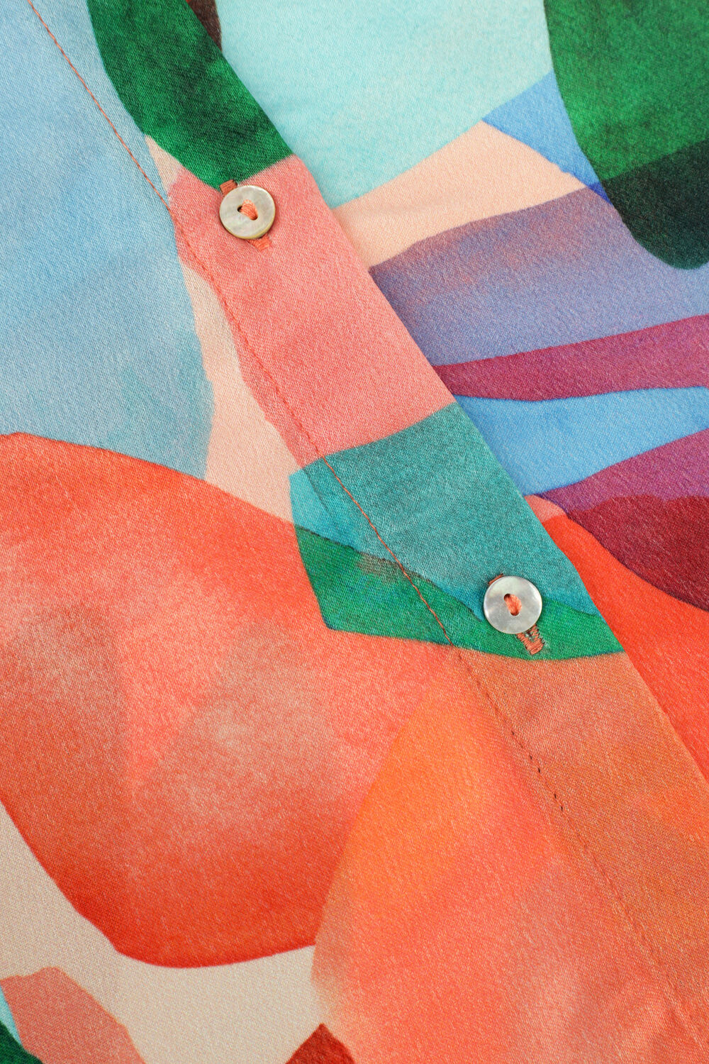 Blauwe POM AMSTERDAM Blouses ELEMENTS 7154 - large