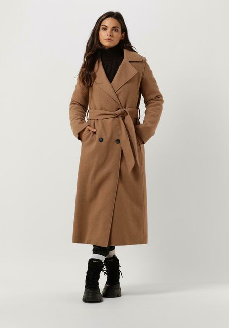 Camel BEAUMONT Mantel BELTED COAT - large