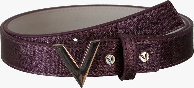 Paarse VALENTINO BAGS Riem MARILYN PLAQUE BUCKLE BELT - large