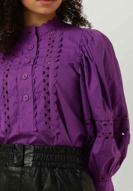 Paarse ANTIK BATIK Blouses RODA BLOUSE - large