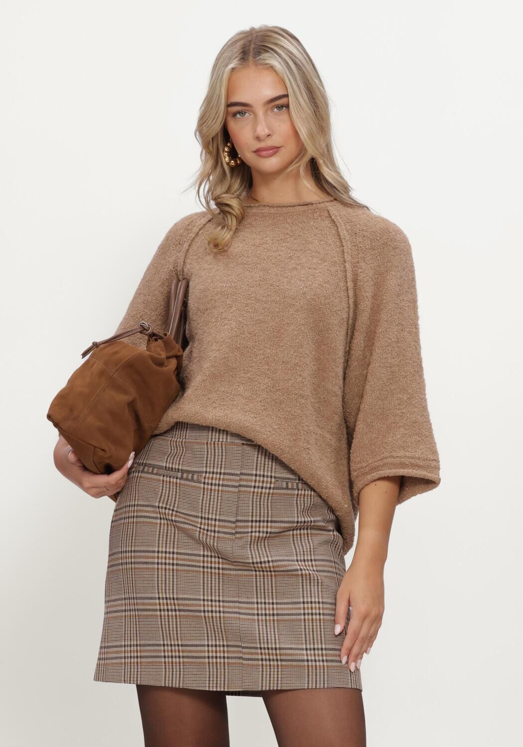 Camel SIMPLE Trui KNIT-KARM-BOU-26-3 - large