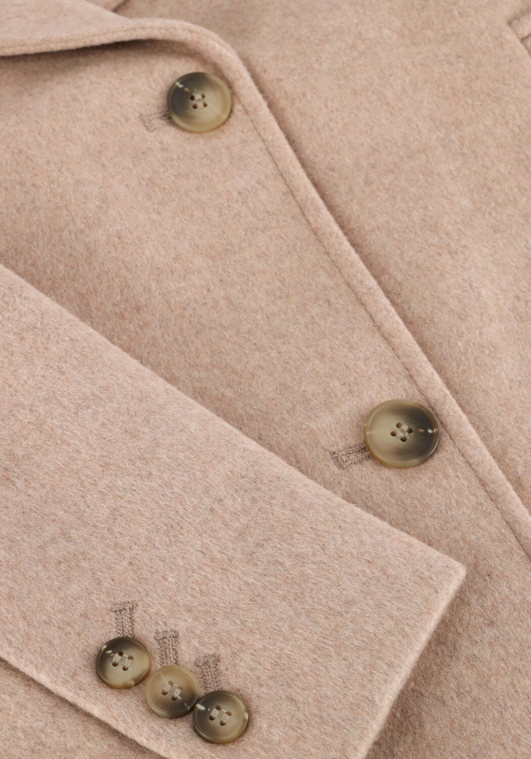 Beige SELECTED WOMEN Jack SLFALMA LANO JACKET - large