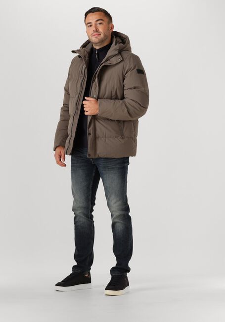 PURE PATH REGULAR FIT ZIG ZAG HALF ZIP KNITWEAR - large