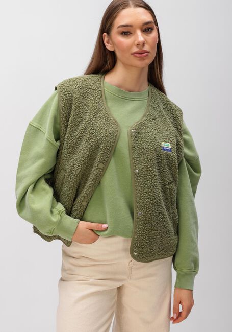Groene AMERICAN VINTAGE Sweater HOKTOWN - large