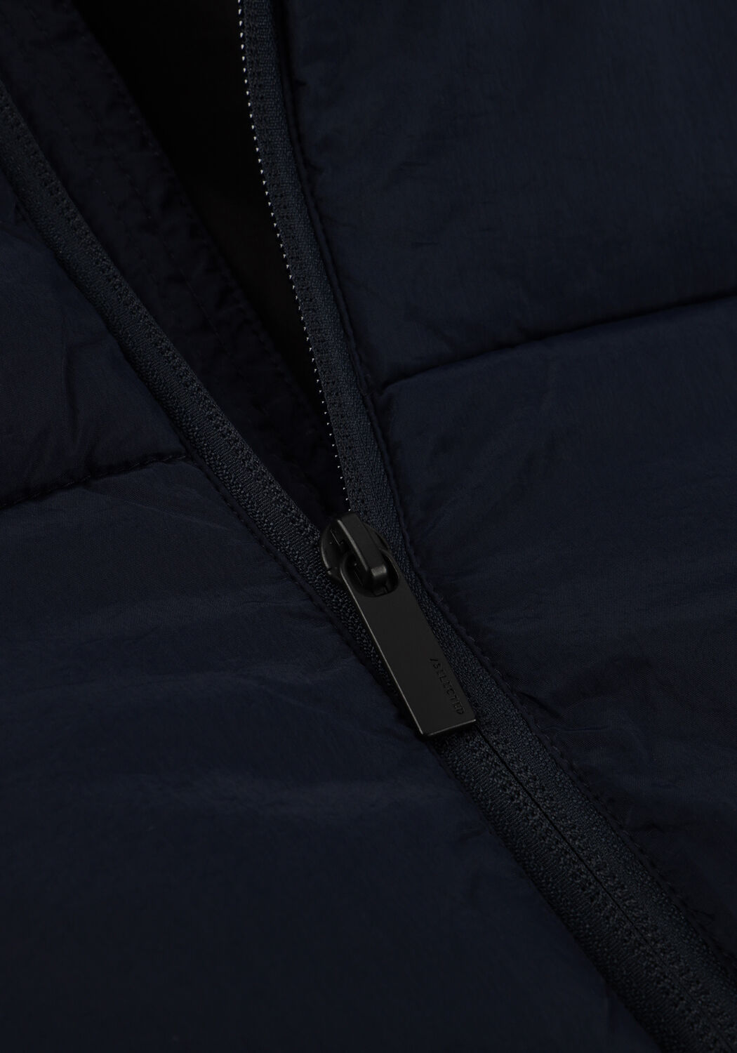 Donkerblauwe SELECTED MEN Gewatteerde jas SLHCOOPER PUFFER COAT W NOOS - large