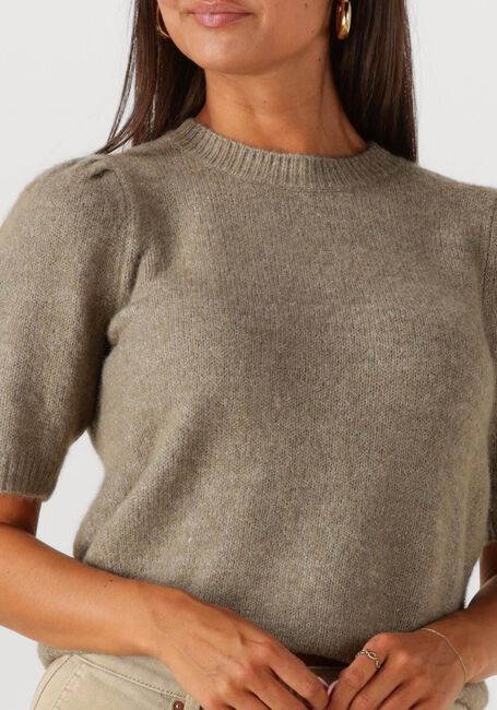 Khaki Y.A.S. Trui YASANNE SS KNIT PULLOVER - large
