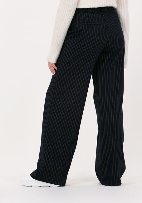 Donkerblauwe VANILIA Pantalon STRAIGHT PIN - large