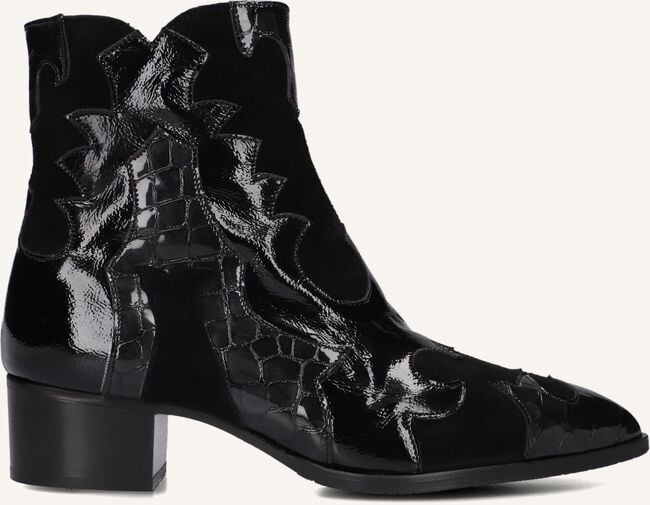 Zwarte PERTINI Enkellaarsjes 32709 Zwarte PERTINI Enkellaarsjes 32709 - large