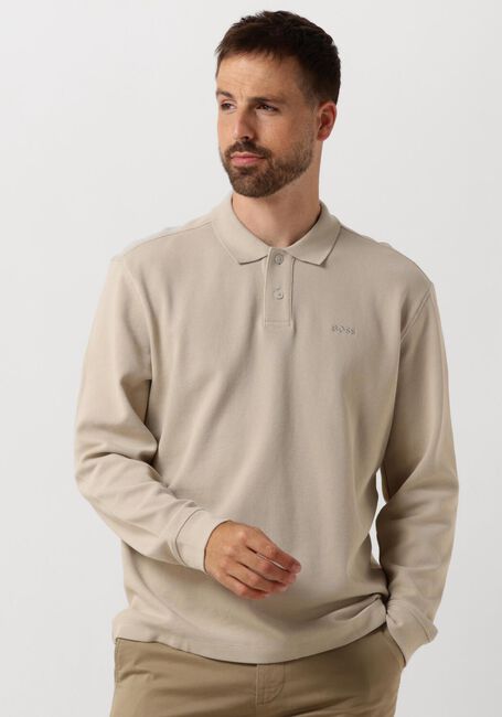 Beige BOSS ORANGE Polo PATEMPESTO LONG - large