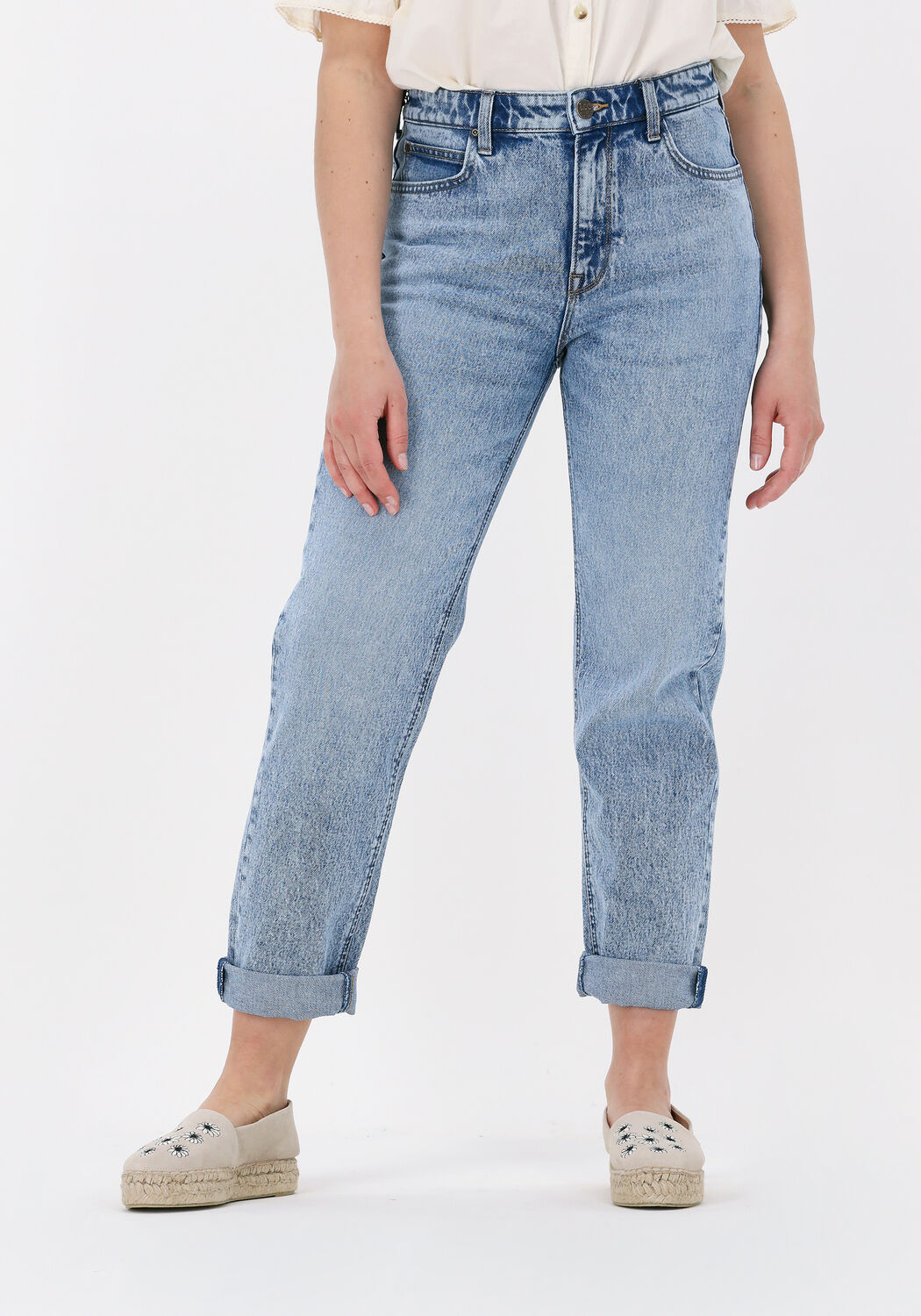 Blauwe LEE Straight leg jeans CAROL | Omoda