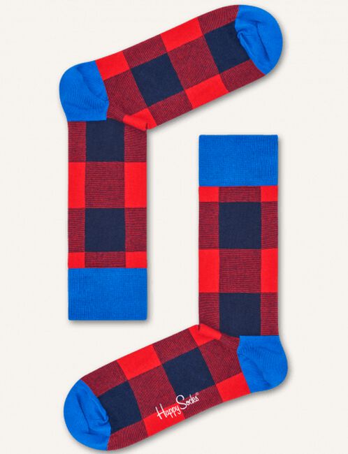 Rode HAPPY SOCKS Sokken LUMBERJACK Rode HAPPY SOCKS Sokken LUMBERJACK - large