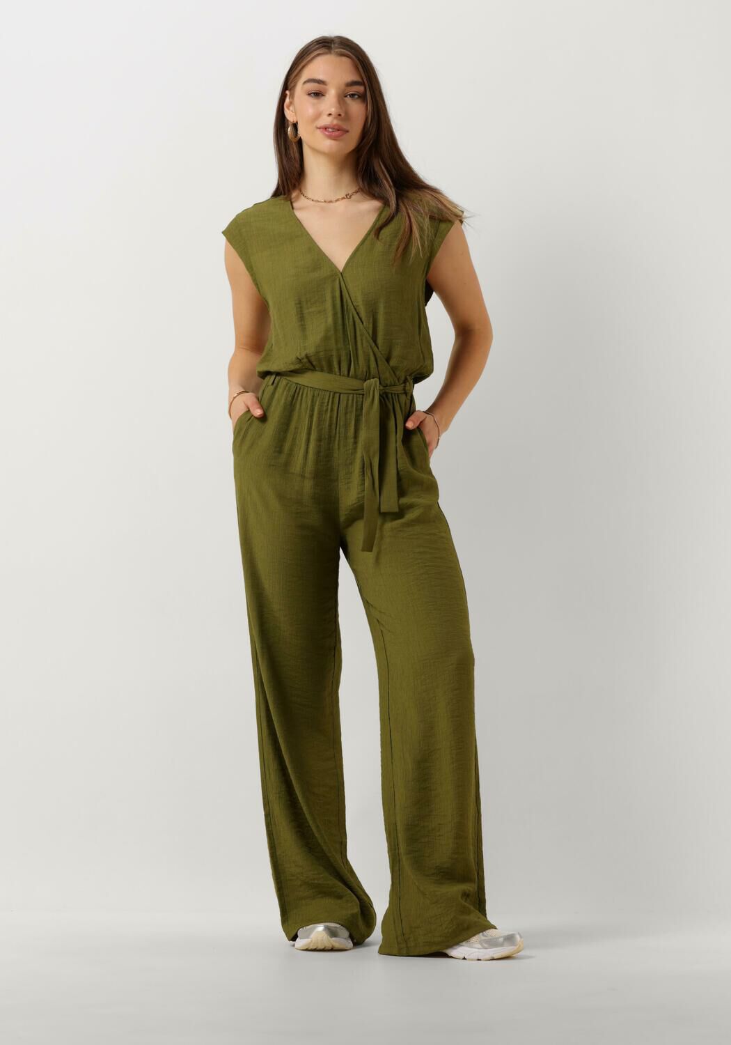 ANOTHER LABEL Dames Jumpsuits Jess Jumpsuit S l Groen